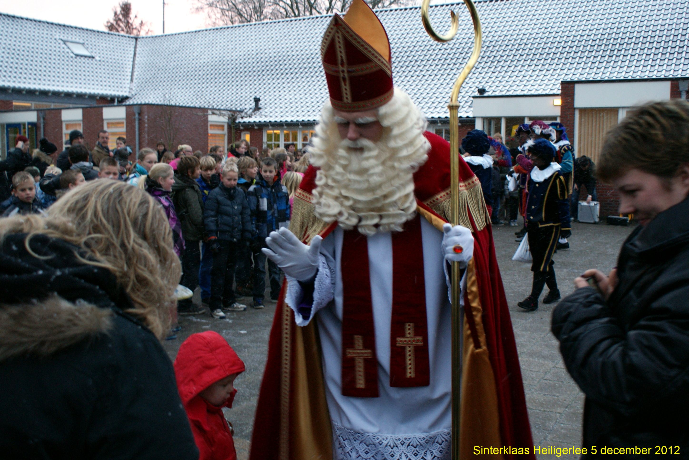 Sinterklaas OBS Heiligerlee 5 december 2012